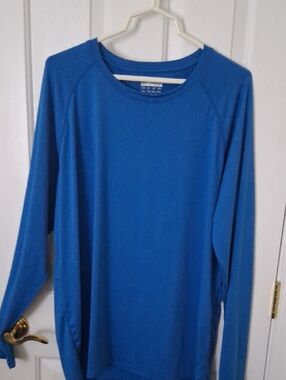 Basic Crewneck Tee in Royal Blue